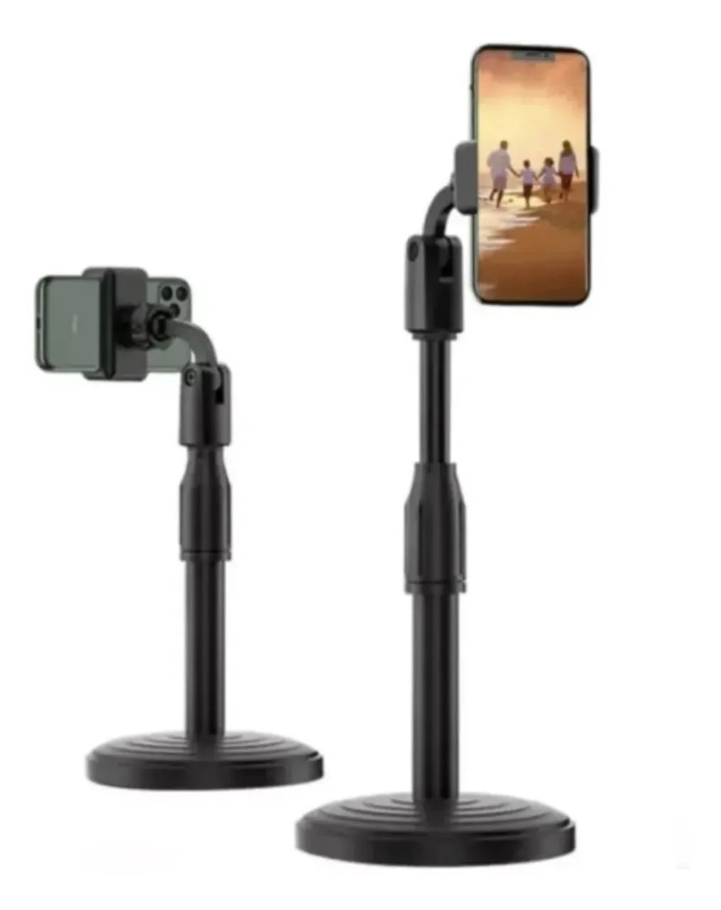 Suporte Tripé Para Mesa Celular Mini Pedestal Ajustável 360° - Foto 3