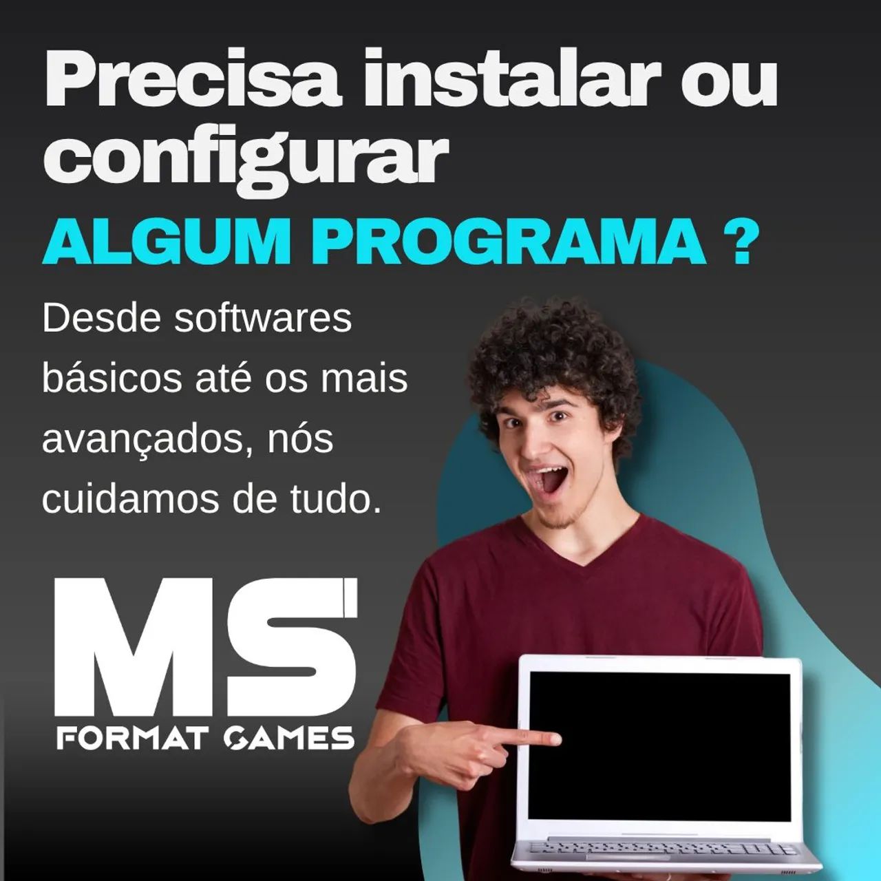 MS FORMAT GAMES - Formatação de PC - Foto 4