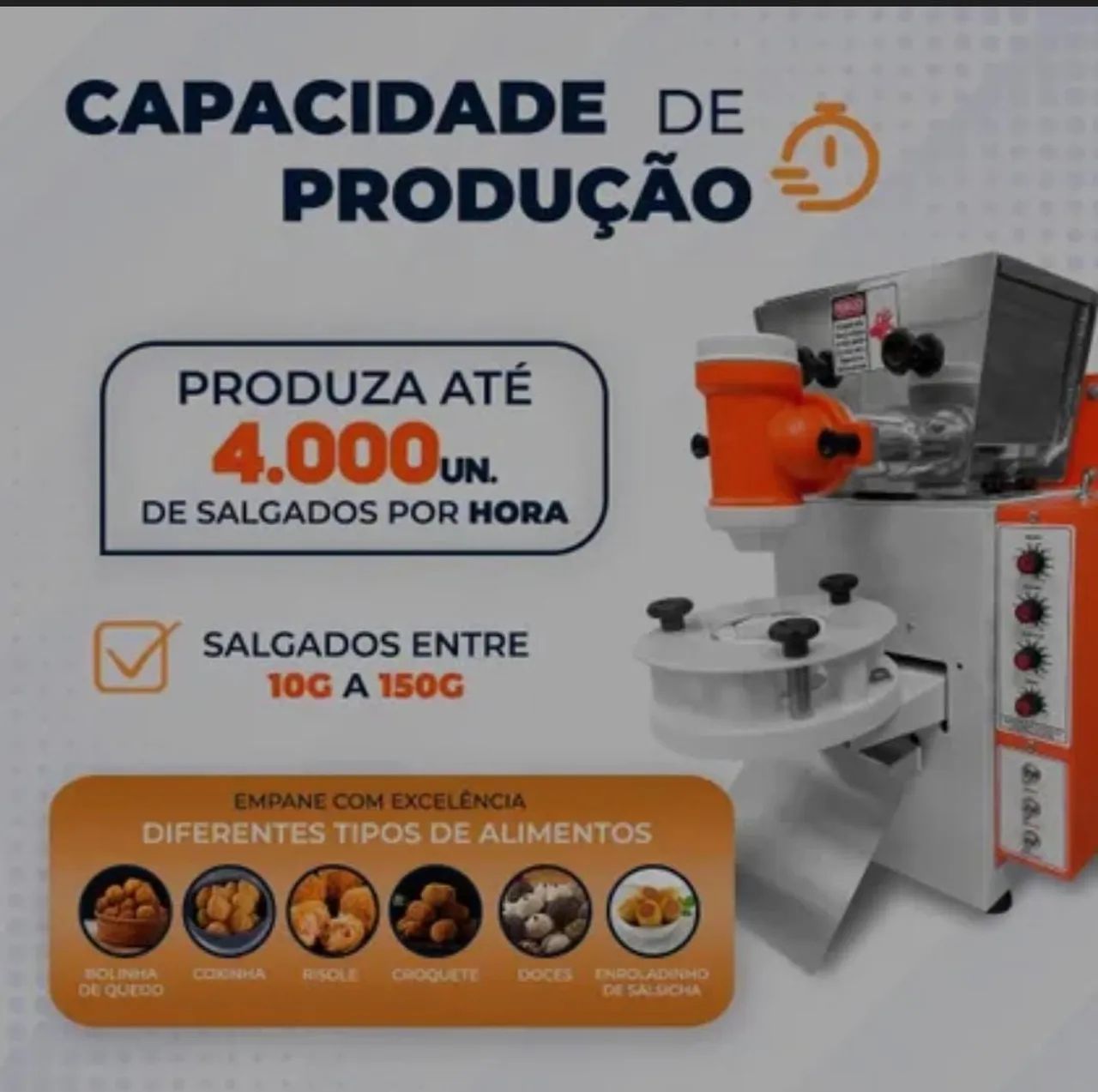 Máquina de Fazer salgadinhos e doces- usada mas em perfeito estado - Foto 3