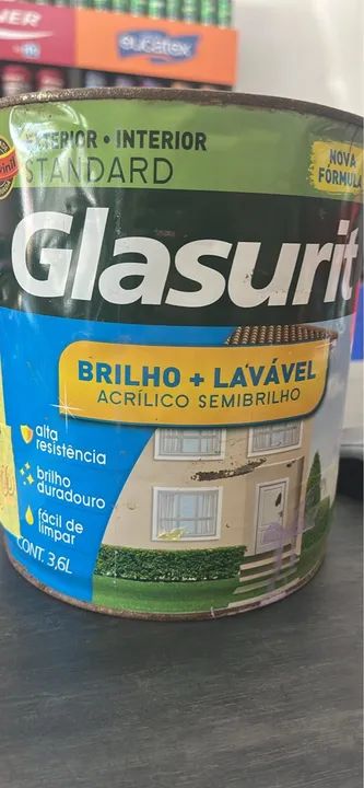 *QUEIMA DE ESTOQUE* Suvinil Standard Semibrilho lilás claro 3,6L - Foto 2