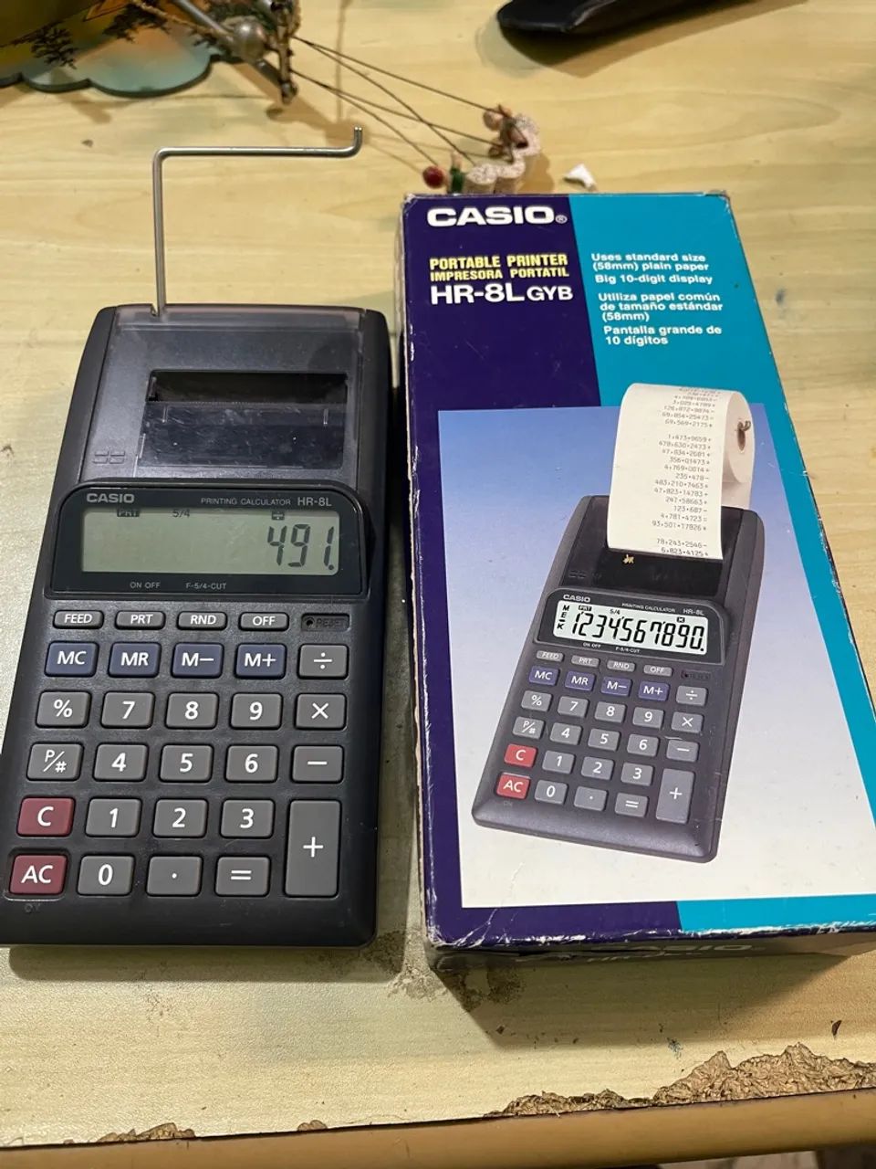 Calculadora com Impressão Casio HR-8L - Foto 3