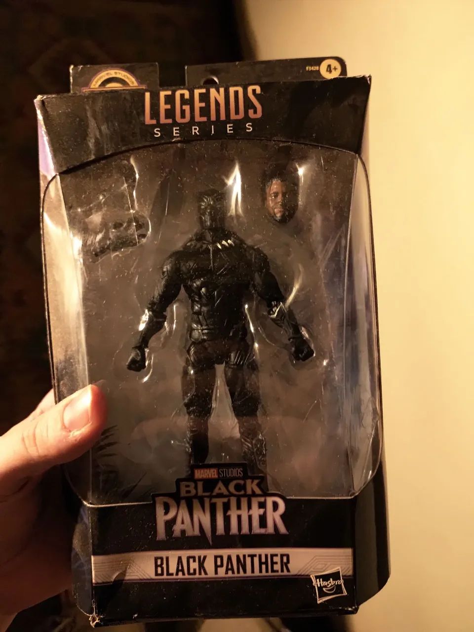 Boneco black panther (pantera negra) marvel legends - hasbro