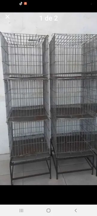 Gaiolas para caes e gatos 