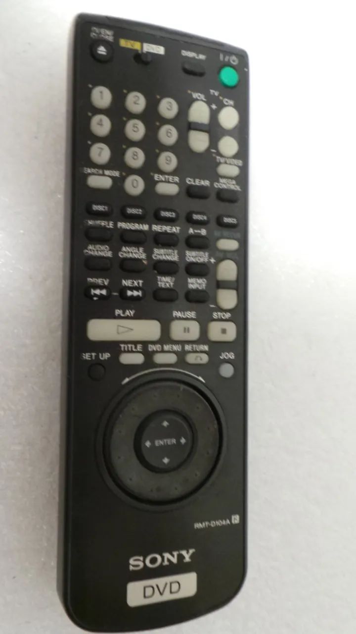 CONTROLE REMOTO SONY DVD RMT-D104A RARO!! - Foto 4