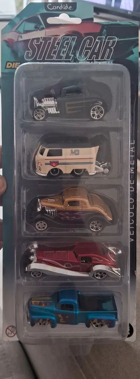 Miniaturas 5 Pack Steel Car - Candide - Foto 3