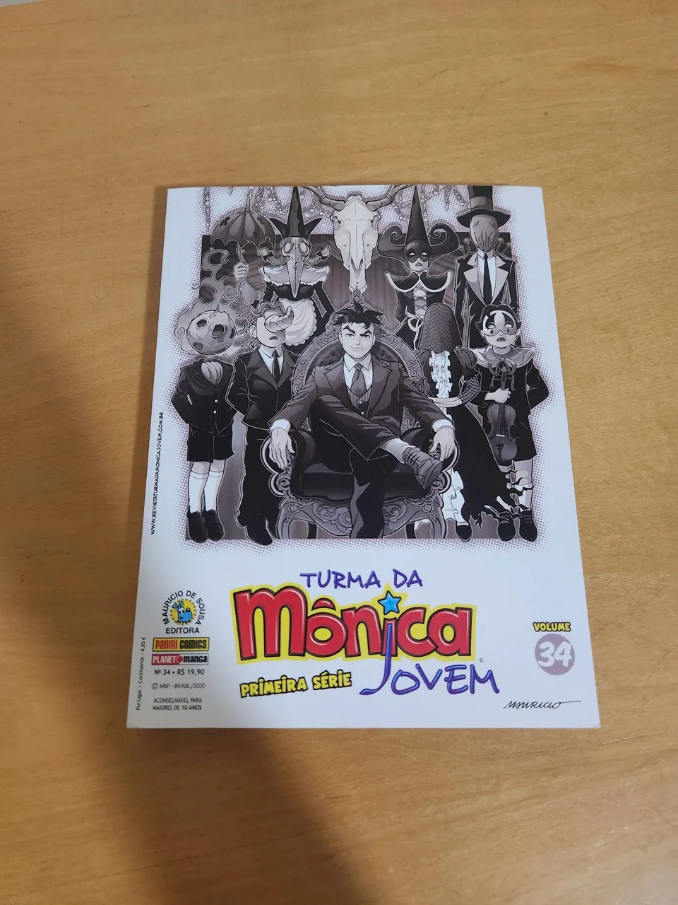 Turma da Mônica Jovem Volume 34: Trilogia Umbra - Panini