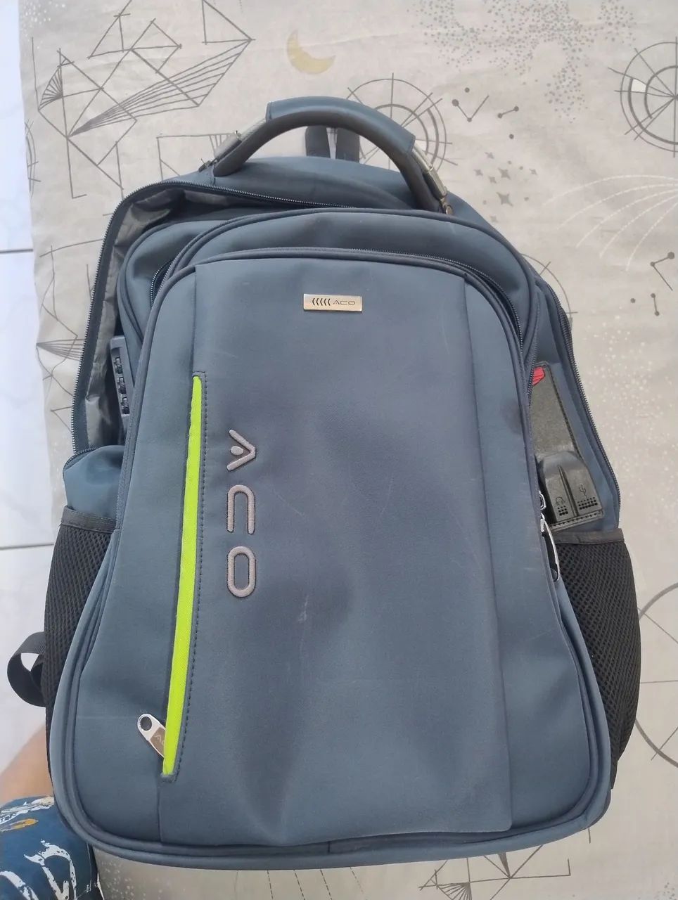 Mochila ACO azul 