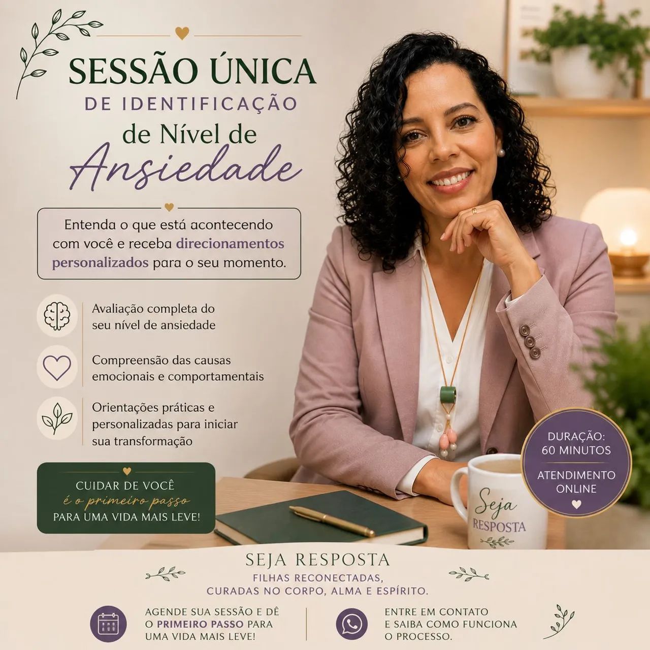 TERAPIA SESSÃO NÍVEL DE ANSIEDADE