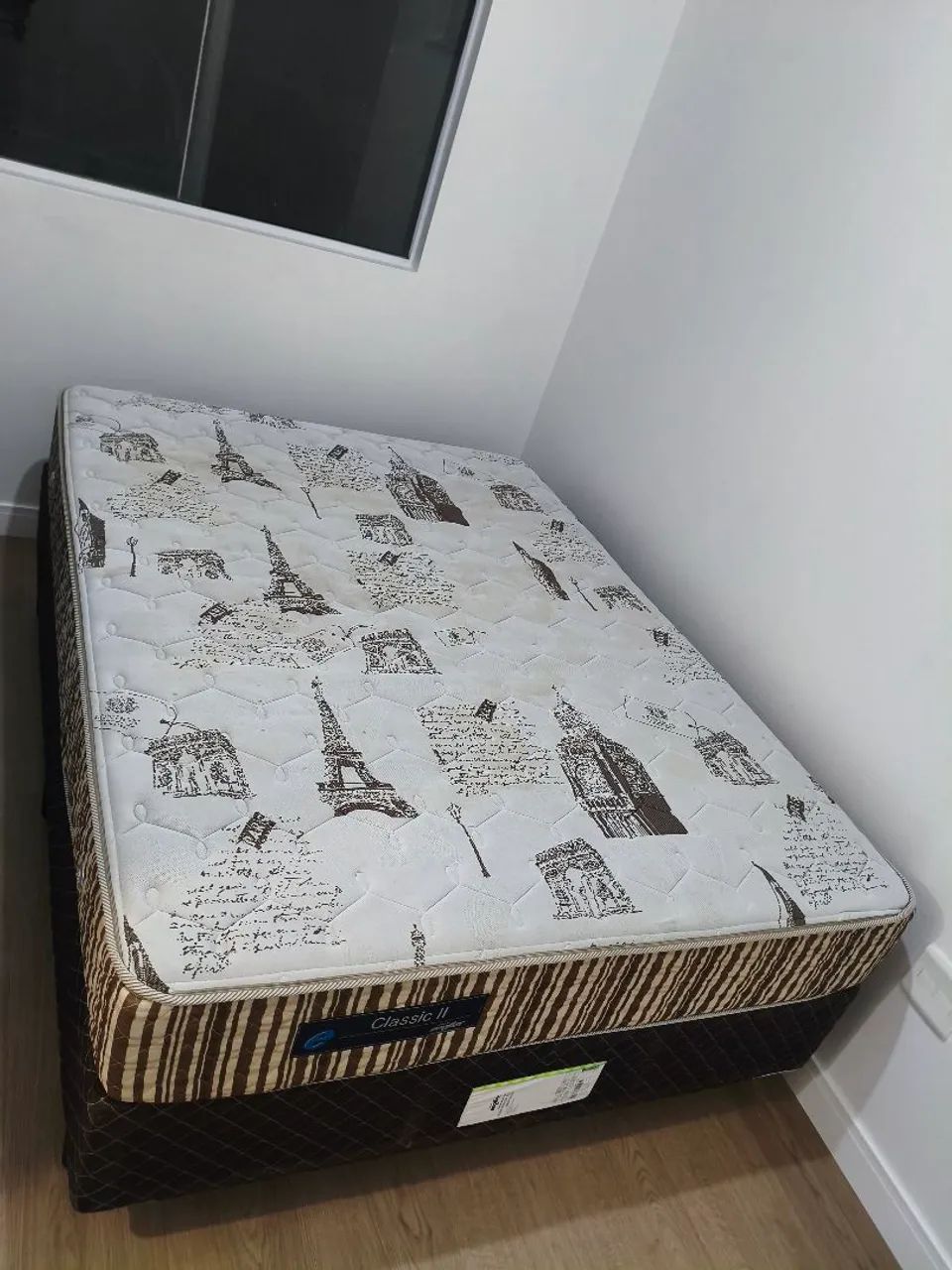 Cama de casal Ecoflex ? colchão + base