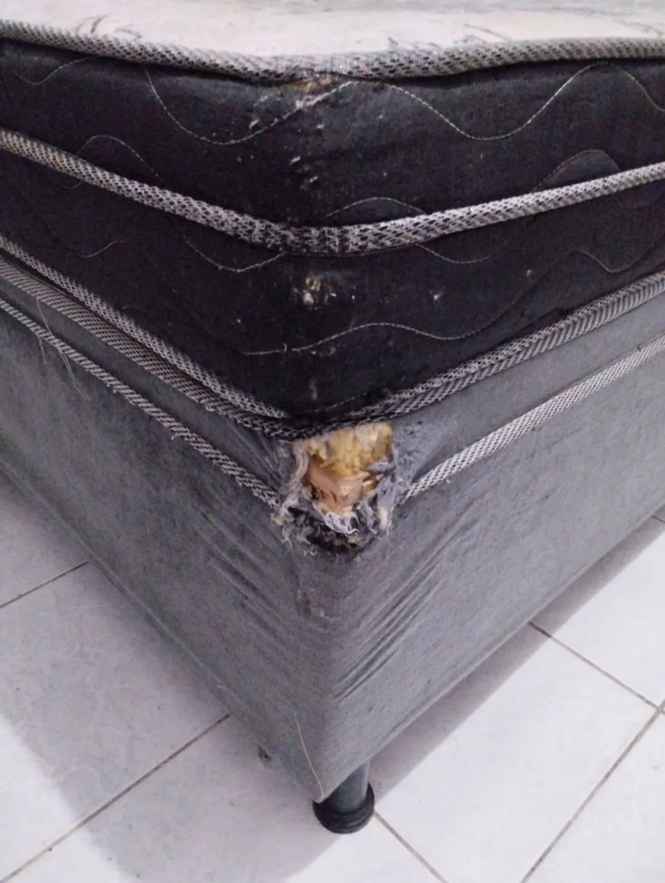 DOANDO CAMA+COLCHÃO DE CASAL  - Foto 2