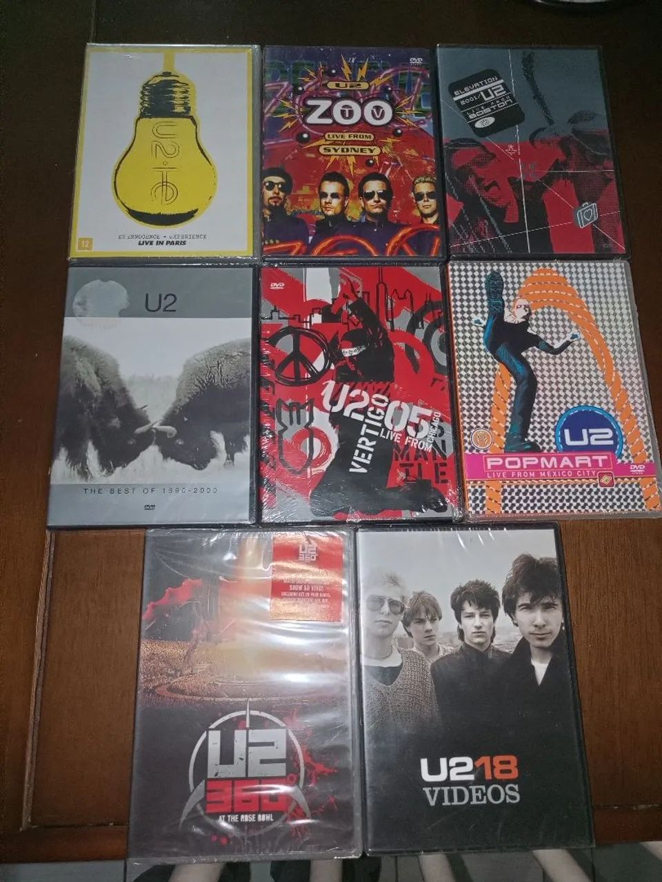 Dvd U2 Coleção 