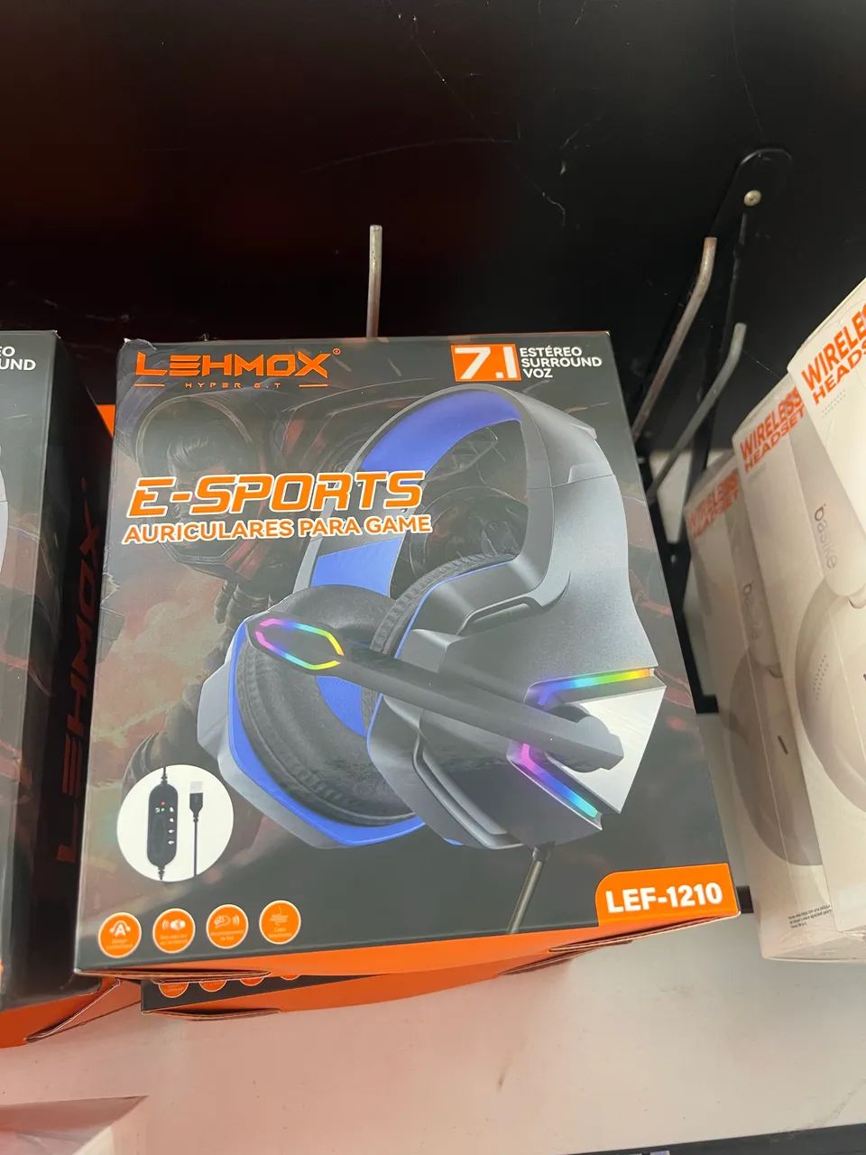 Fone de ouvido E-Sports Auriculares para gamer  - Foto 3