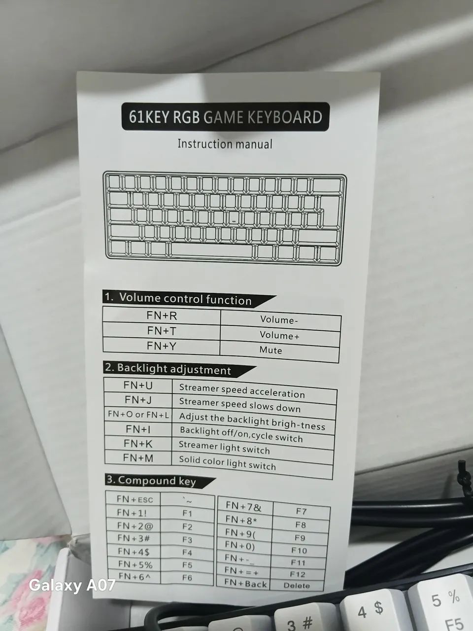 Teclado mecânico 60% - Foto 2