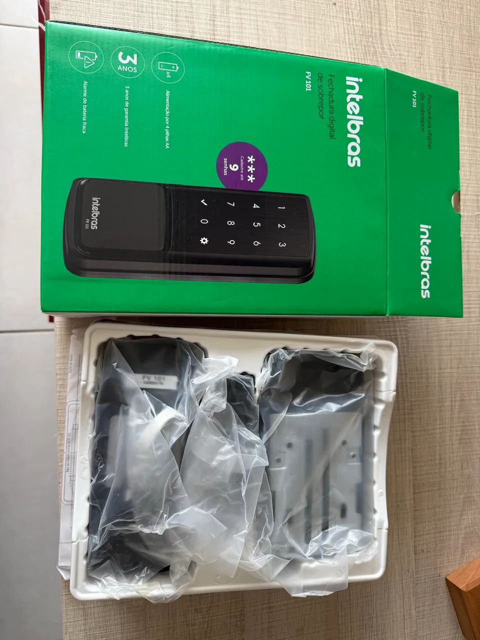 Fechadura eletrônica Intelbras FV 101