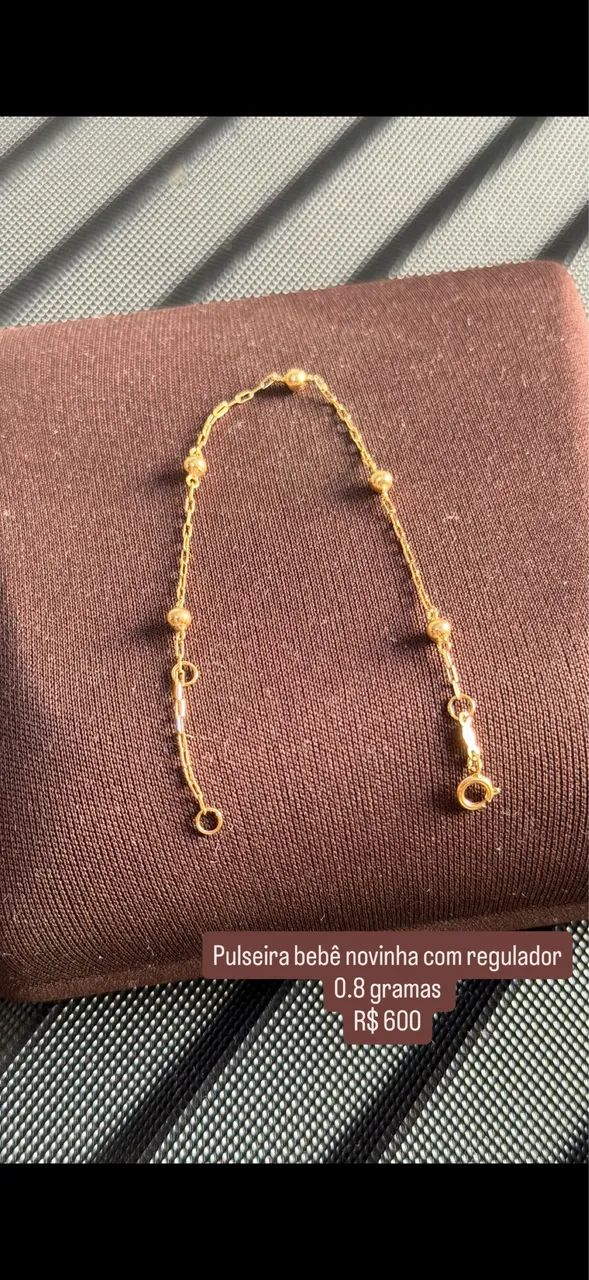 Pulseira de bebê Ouro 18k