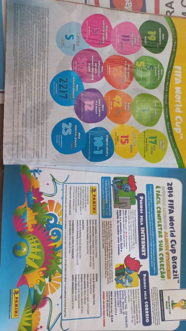 Copa 2014 - Album Panini - Completo - Foto 5
