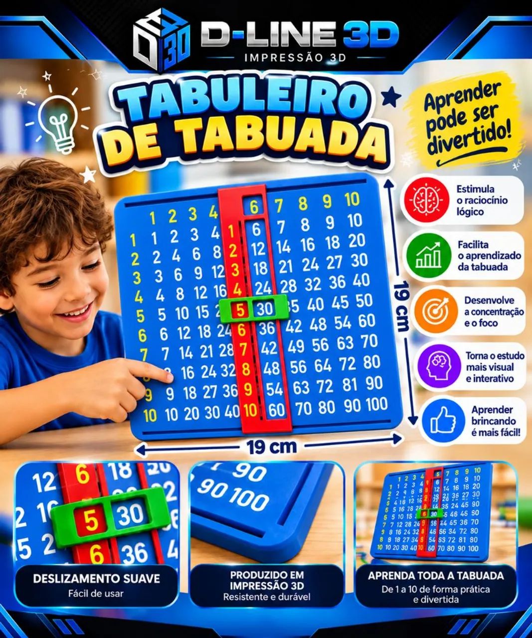 Tabuleiro de tabuadas 