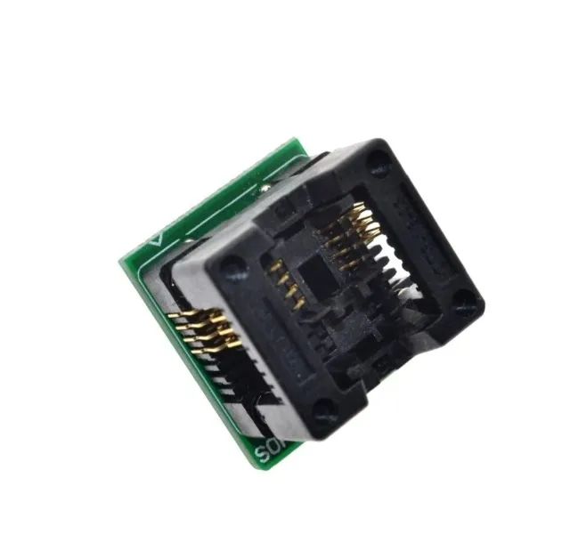 Adaptador Smd Soic8 Sop8 Para Dip8 Eprom 200mil - Foto 2