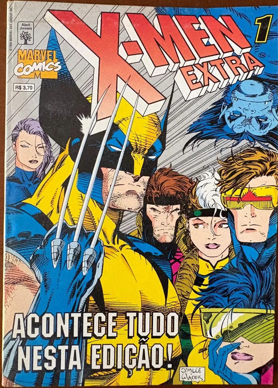 X-Men e Wolverine - 9 REVISTAS, quadrinhos clássicos Editora Abril