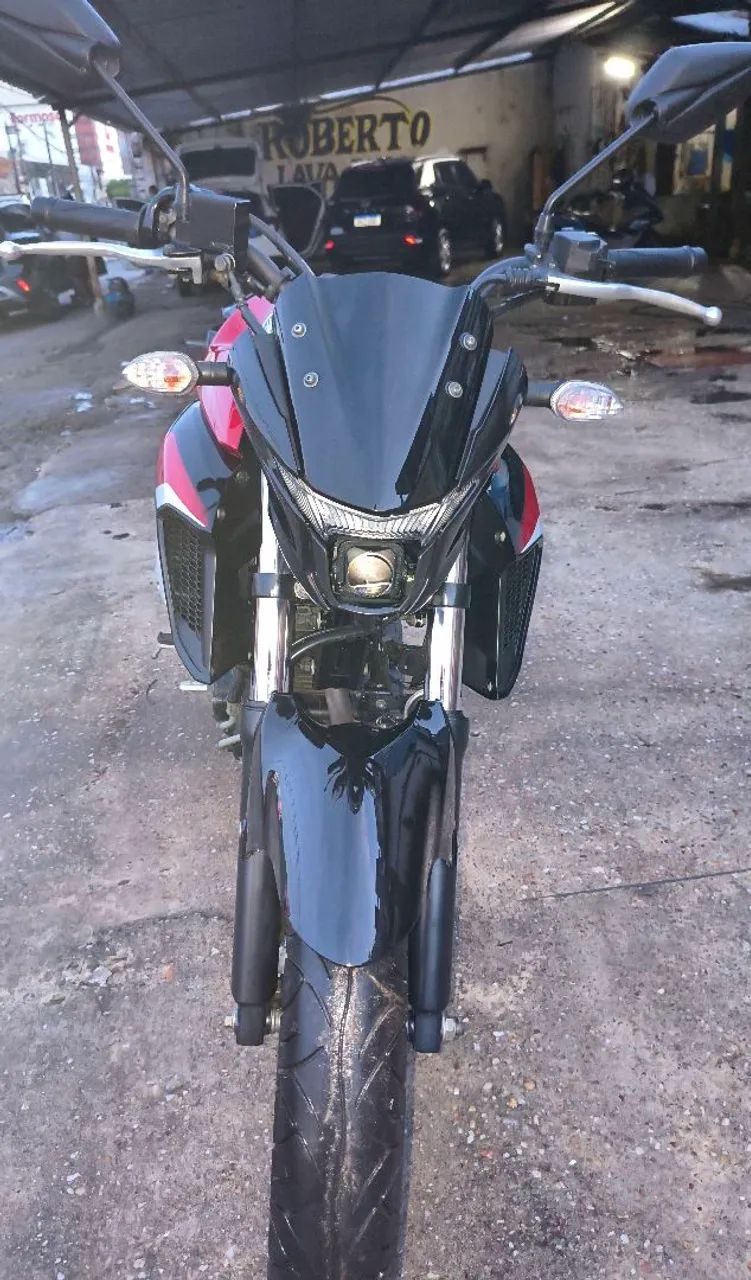 MOTO FAZER 250 NUCA TRABALHOU COMO UBER  - Foto 7