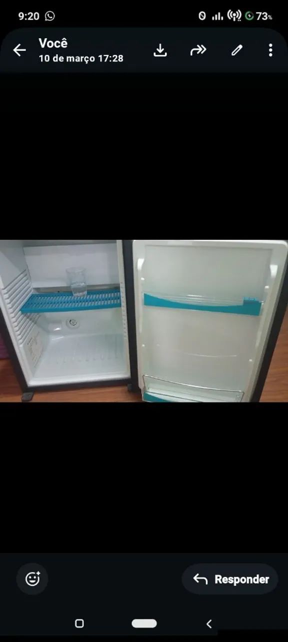 Frigobar Dometic(Electrolux )40 litros cor cinza (mini bar)  - Foto 4