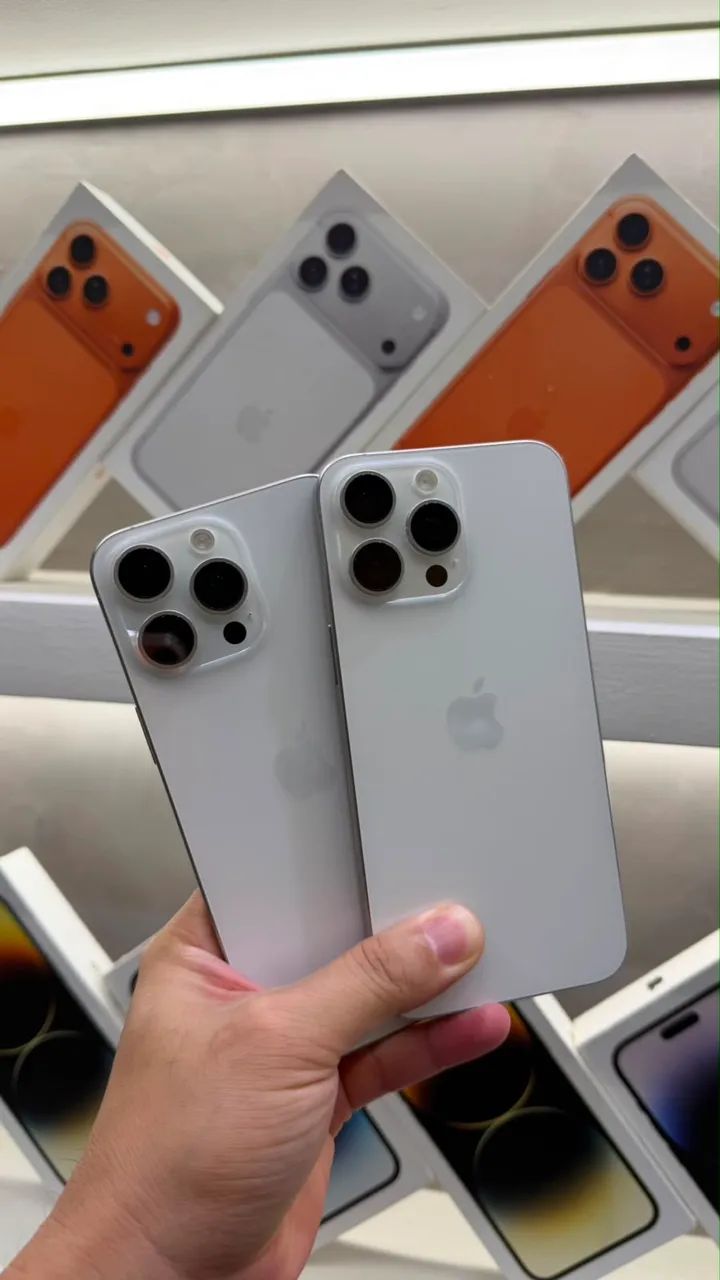 IPHONE 15 PRO MAX 256GB BATERIAS 81% e 85% R$4.199 - Foto 3