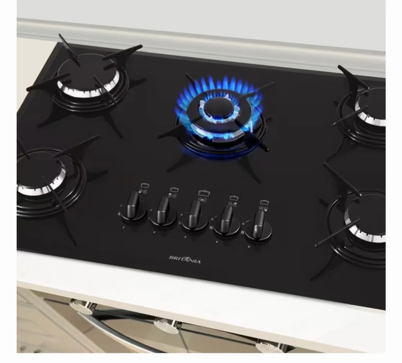 Cooktop Britânia 5 Bocas - Foto 2