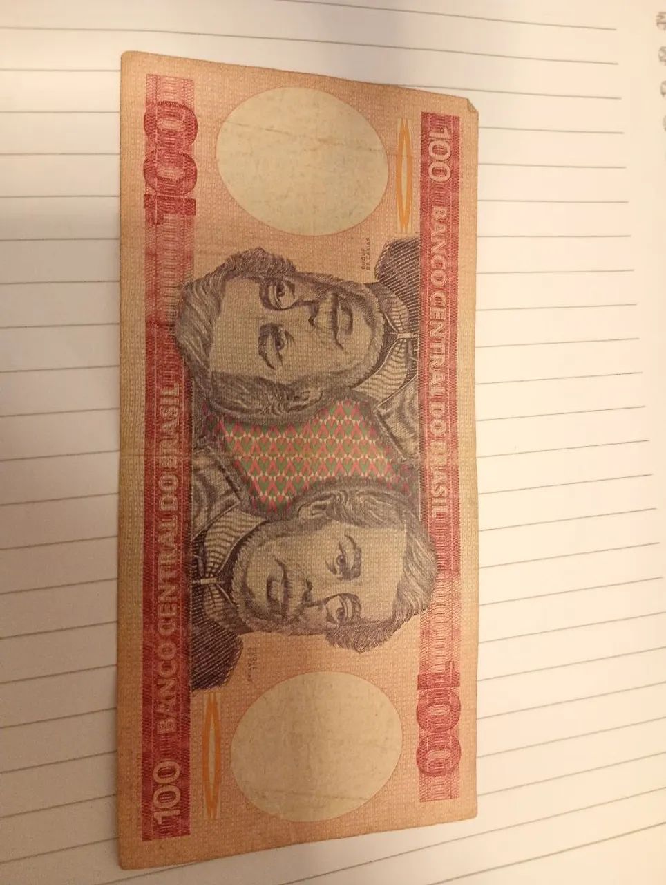 Nota 100 cruzeiros