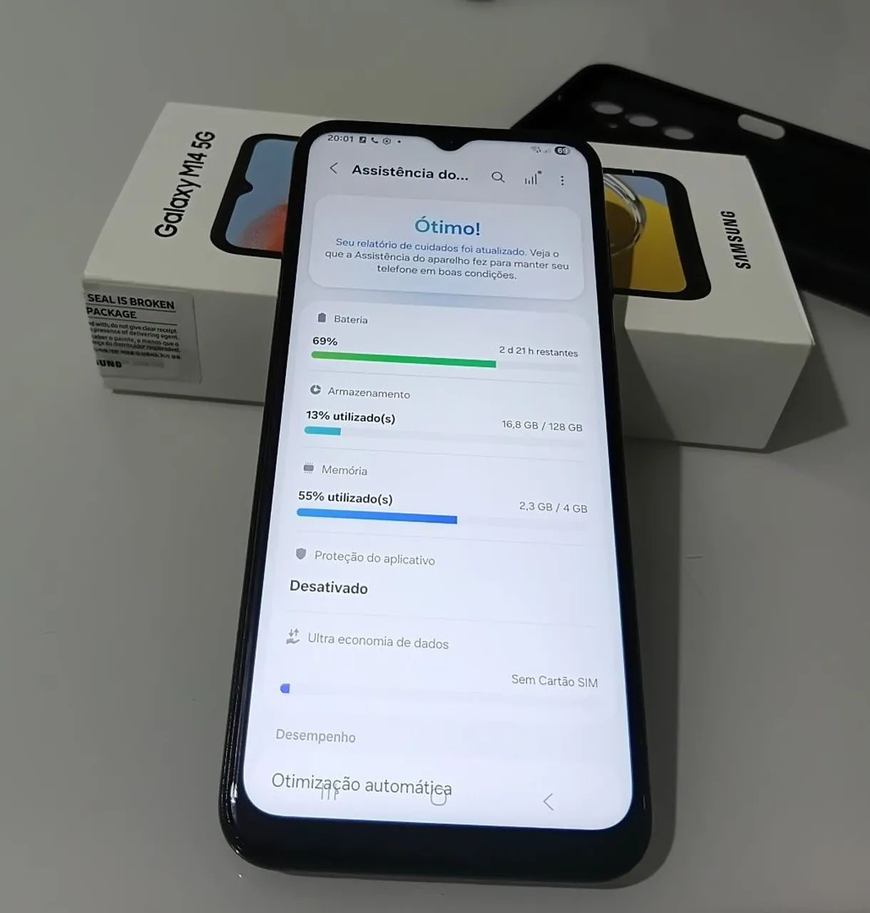 Celular Samsung M14 5G câmera 50mp - Foto 3