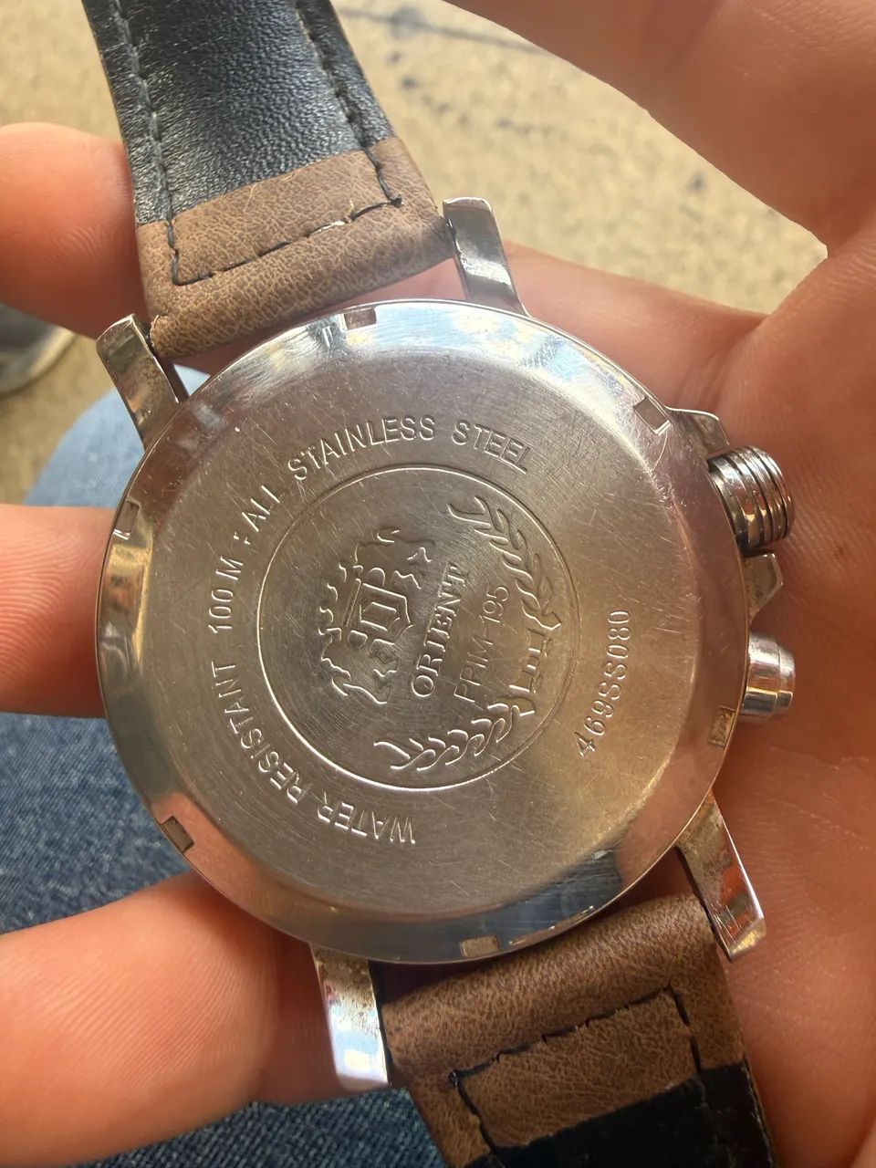 Relógio Orient 3 estrelas automático 45mm - Foto 2