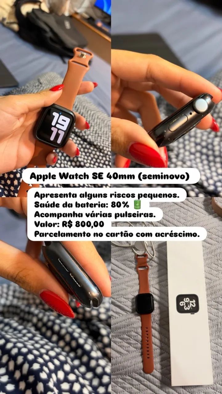 Apple Watch série SE (40mm) - Foto 5