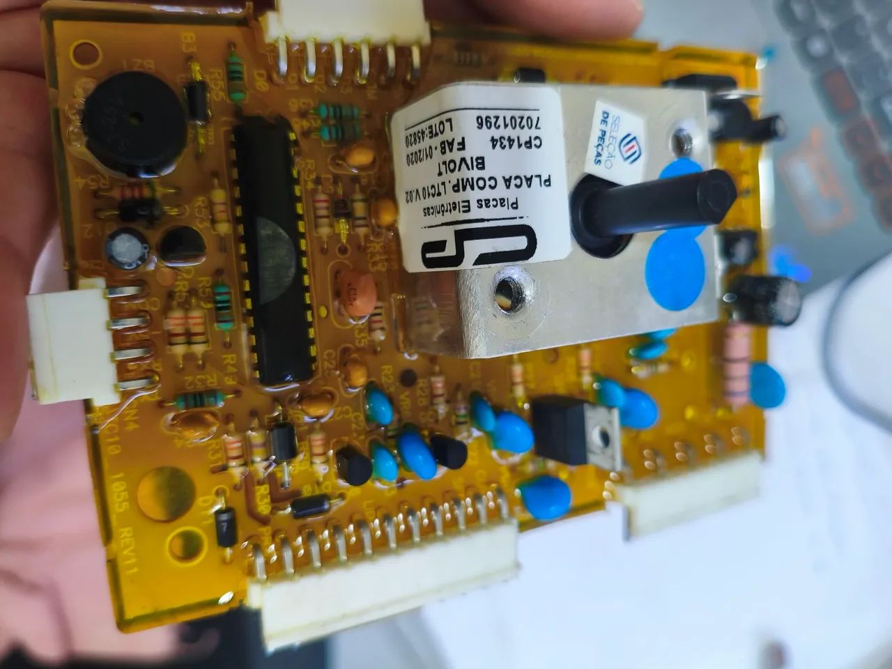 Placa máquina de lavar Eletrolux 