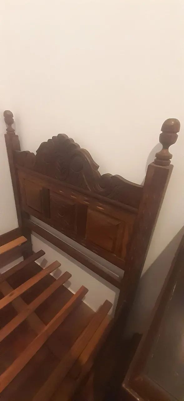 Cama solteiro madeira maciça  - Foto 3