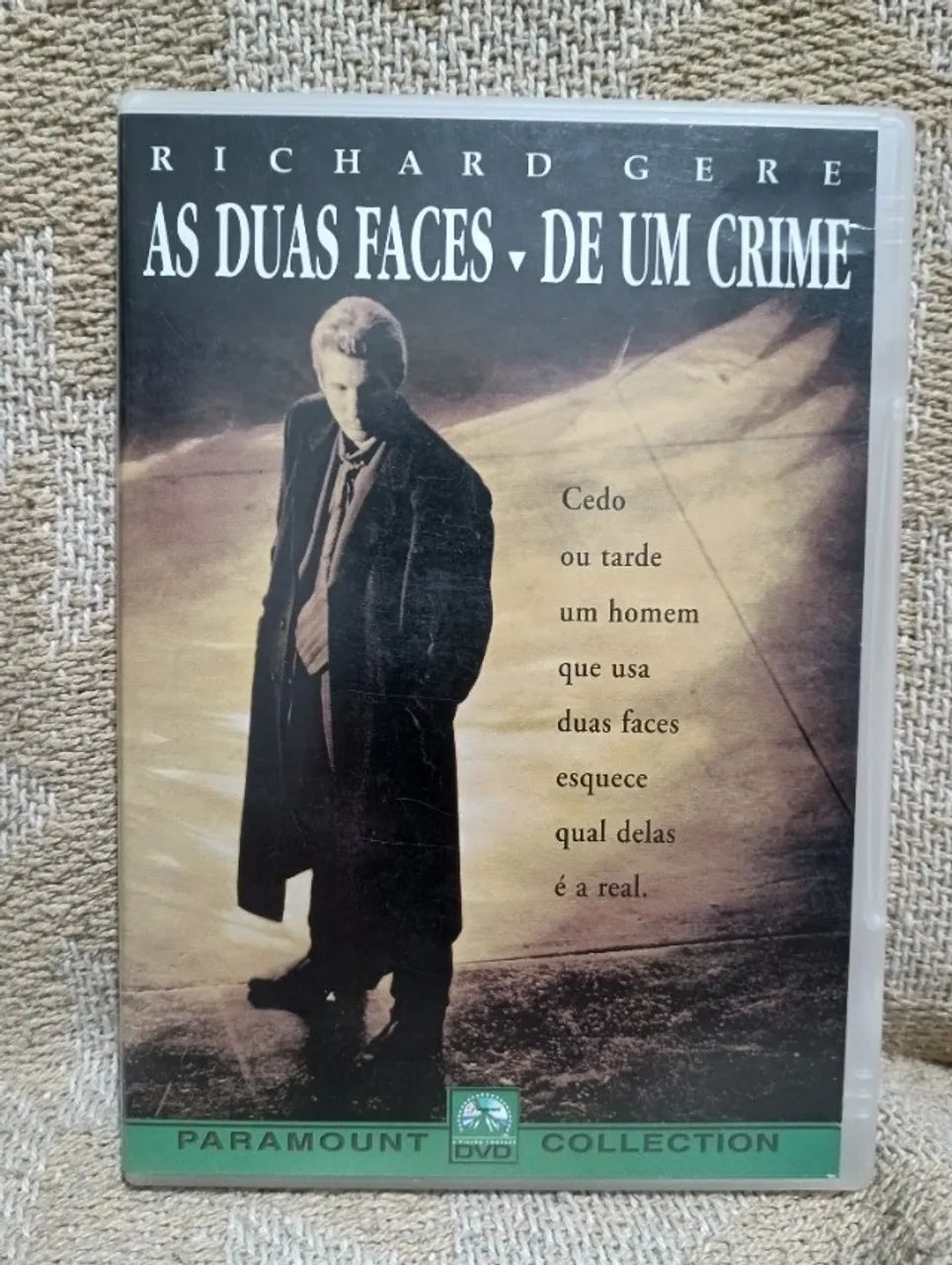 DVD Original As Duas Faces de um Crime