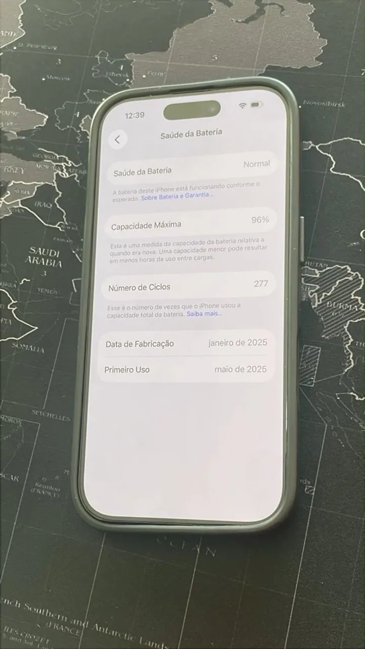 iPhone 16 Pro 96% Bateria 