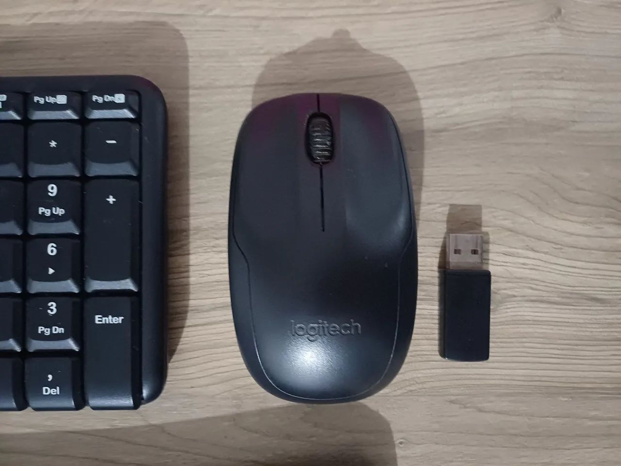 Teclado e mouse logitech sem fio - Foto 2