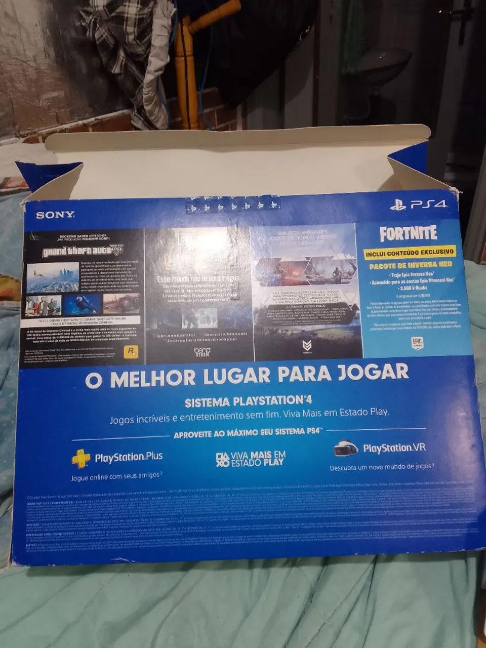 Caixa vazia ps4 com berço valorize seu game  - Foto 4