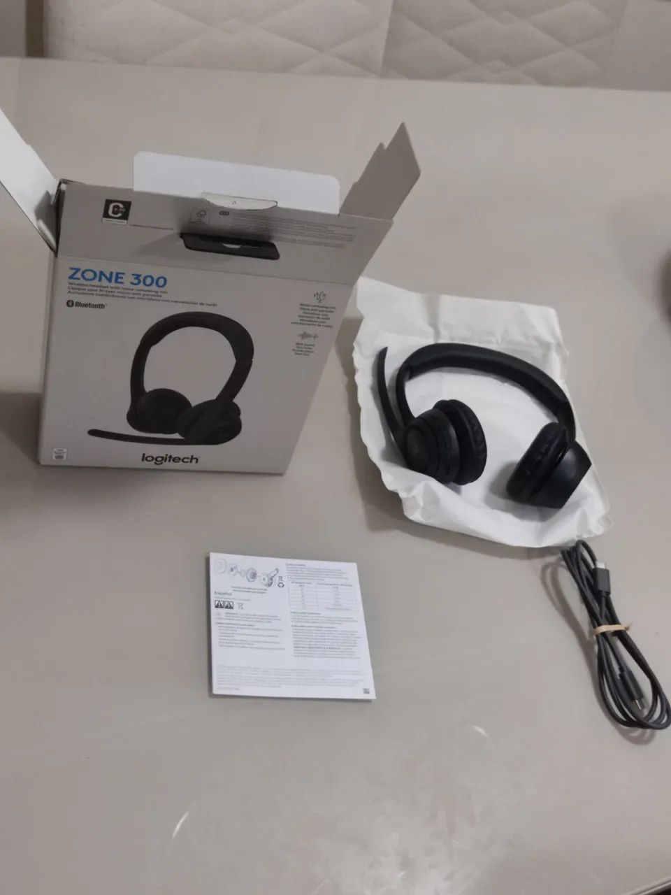 Fone Logitech Headset Zone 300 Bluetooth - Foto 2