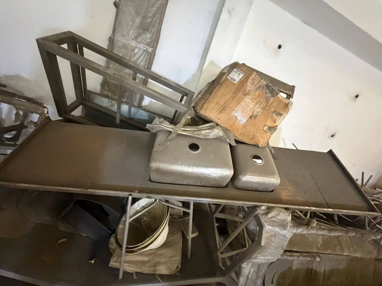 Pia industrial inox 