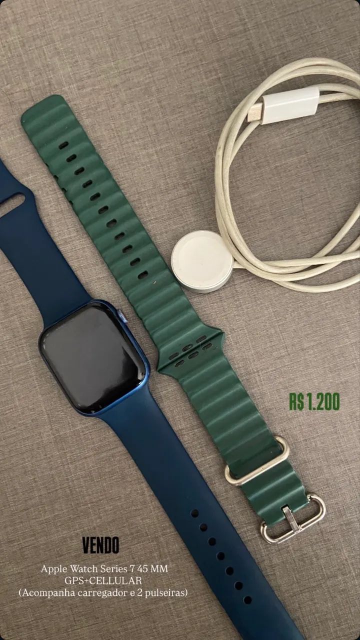 Apple  Smart Watch Series 45MM + GPS Celular