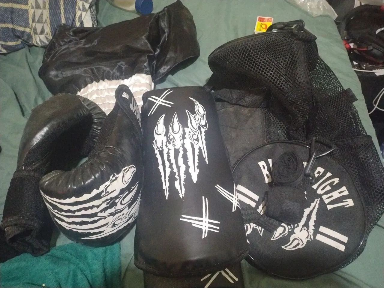 Kit muay thai Black cat