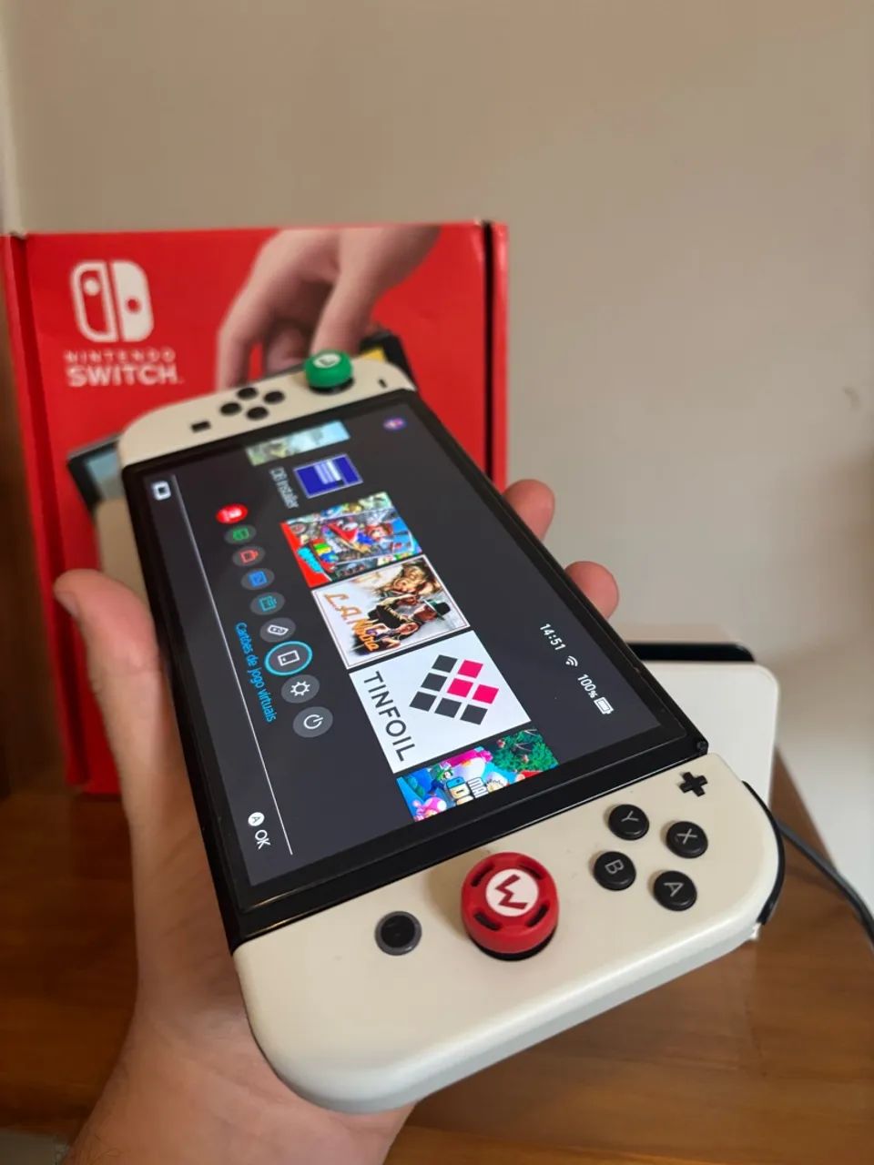 Nintendo switch OLED DESBLOQUEADO  - Foto 4