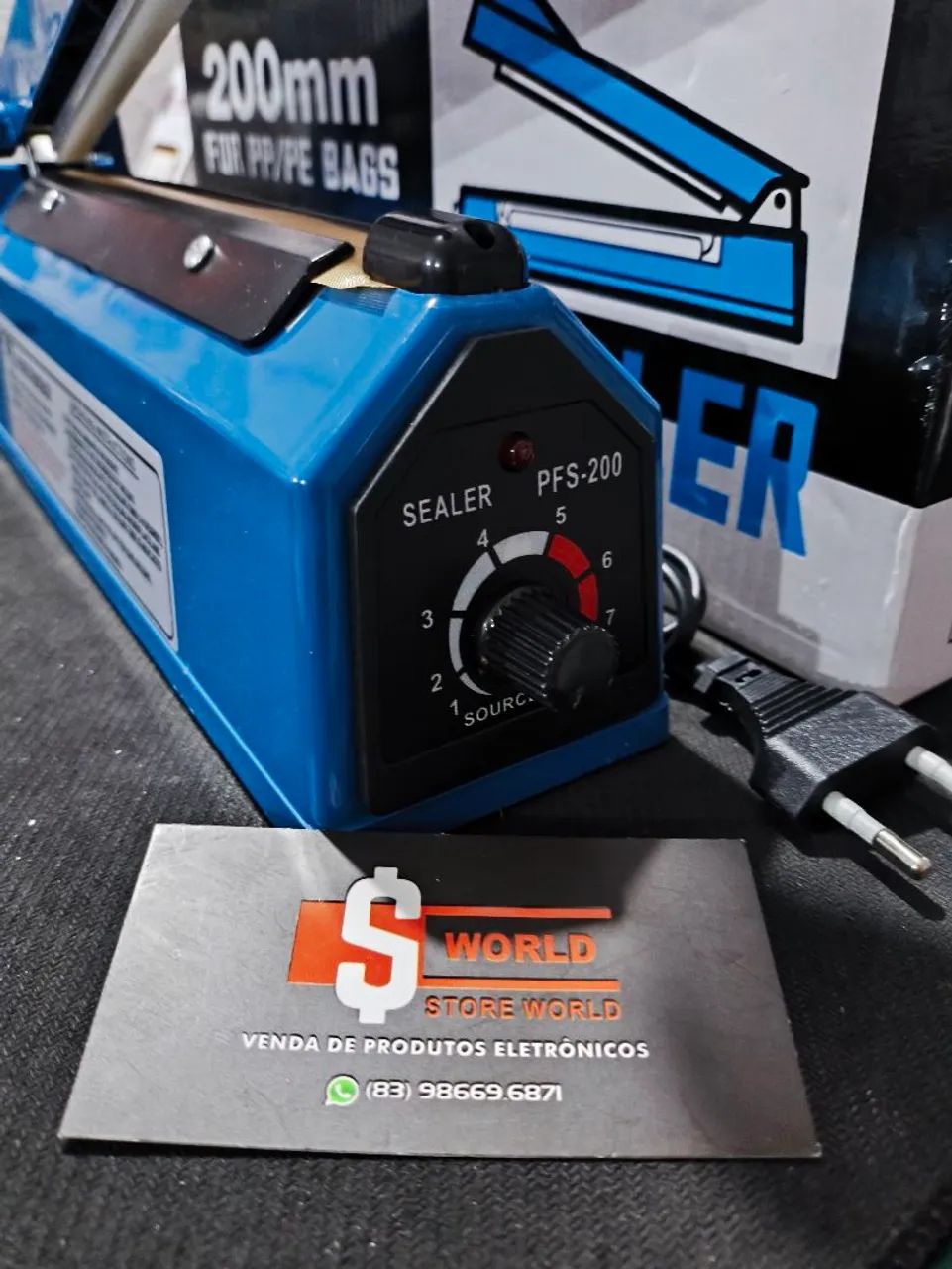  * Seladora 20Cm 220V - Pronta entrega. Loja Store World  - Foto 2