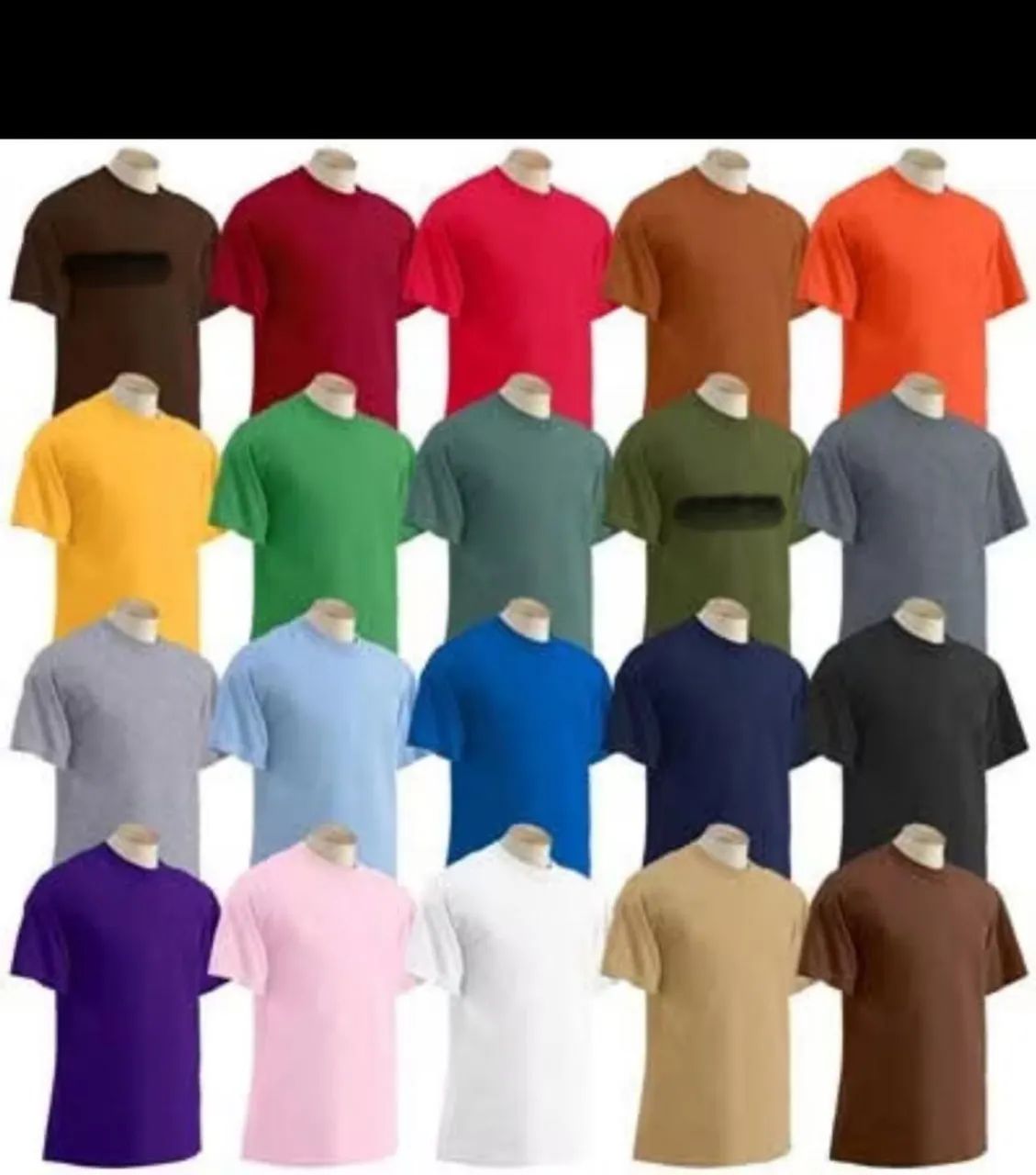 Camisetas Coloridas Lisas - antipilling  - Foto 4