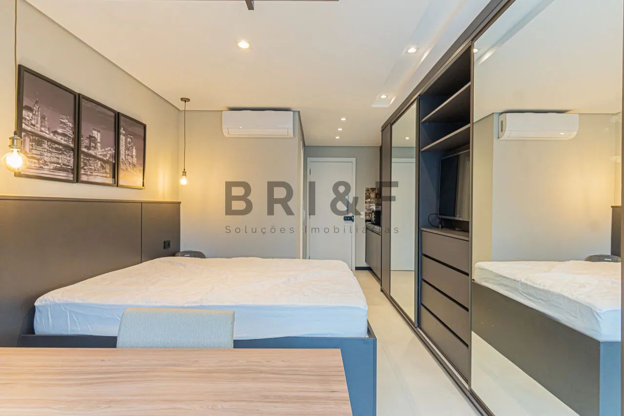APARTAMENTO STUDIO MOBILIADO PARA LOCAÇÃO, 1 QUARTO, EM EDIFICIO MODERNO, METRÔ BROOKLIN - Foto 2