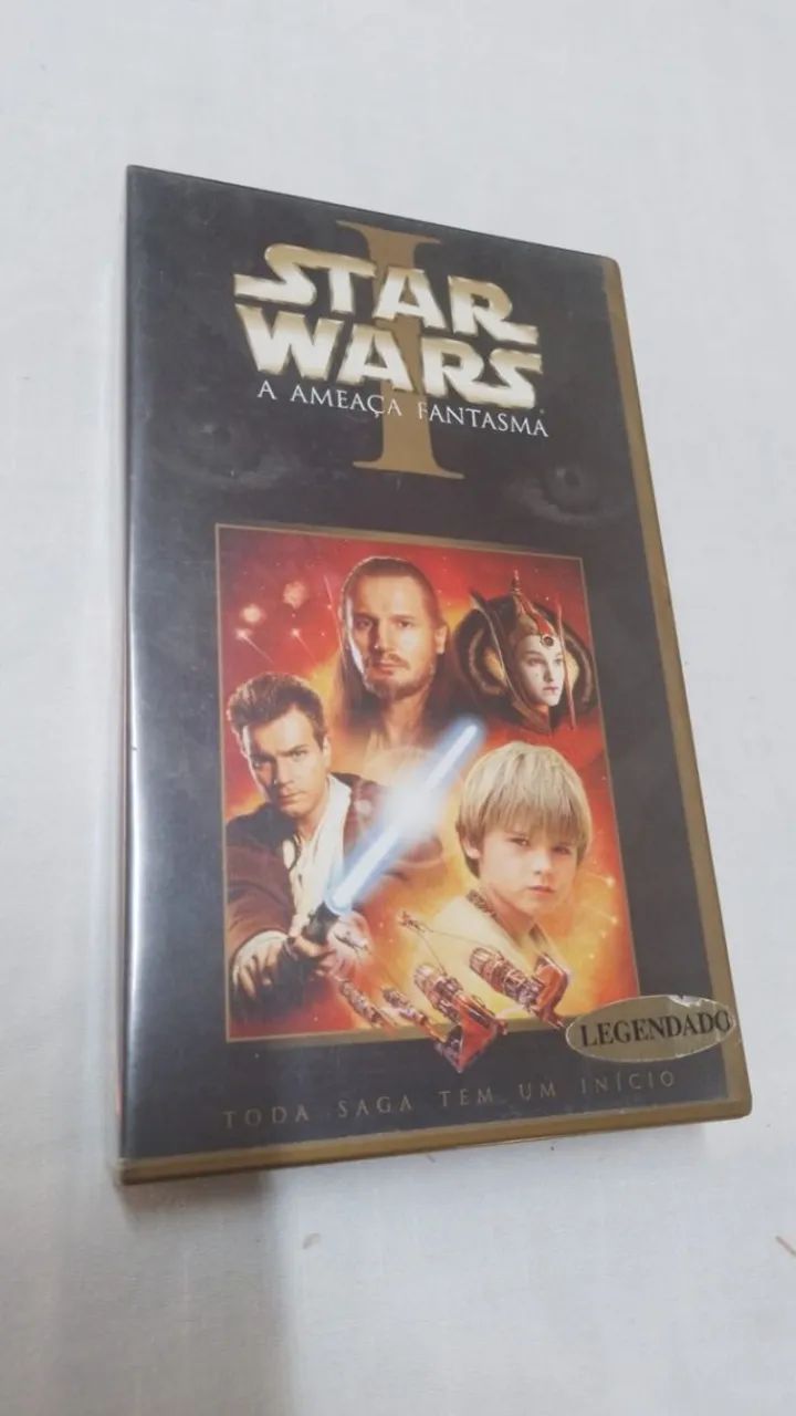 VHS Star Wars: Episódio 1 - A Ameaça Fantasma - Legendado ( 22752 )