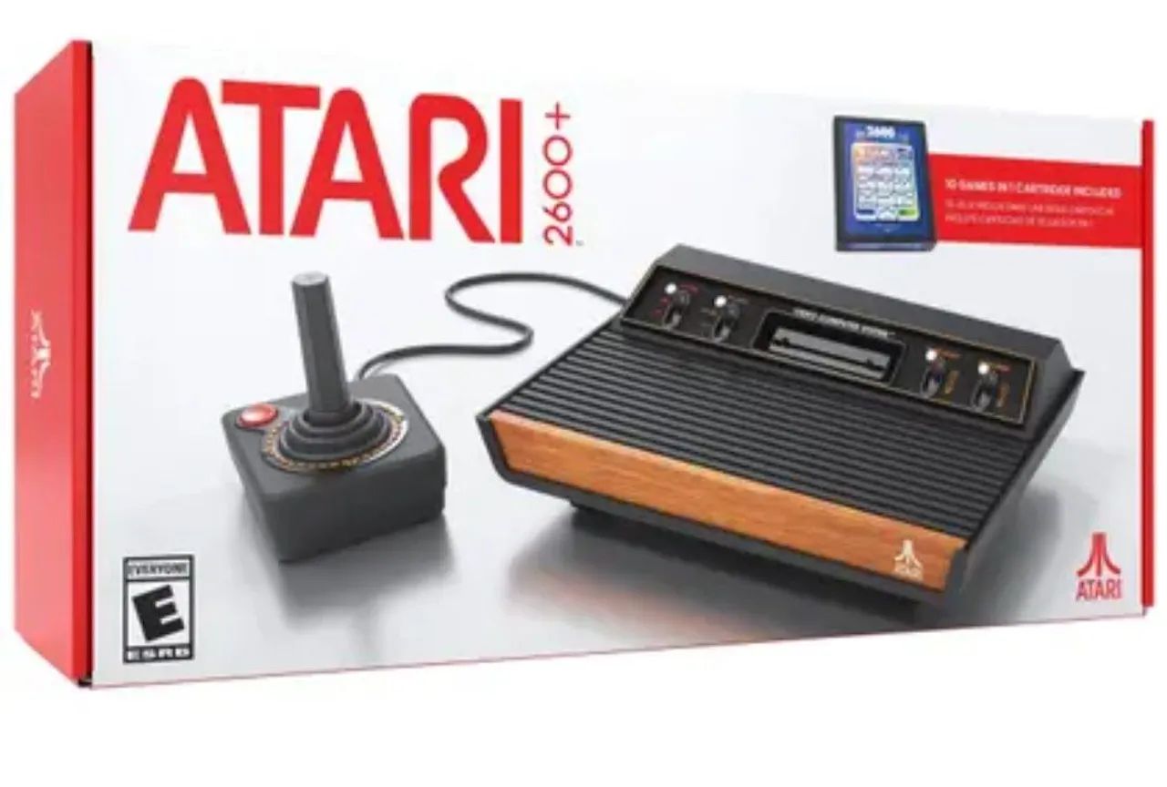 Atari 2600 + plus  novo lacrado!!!