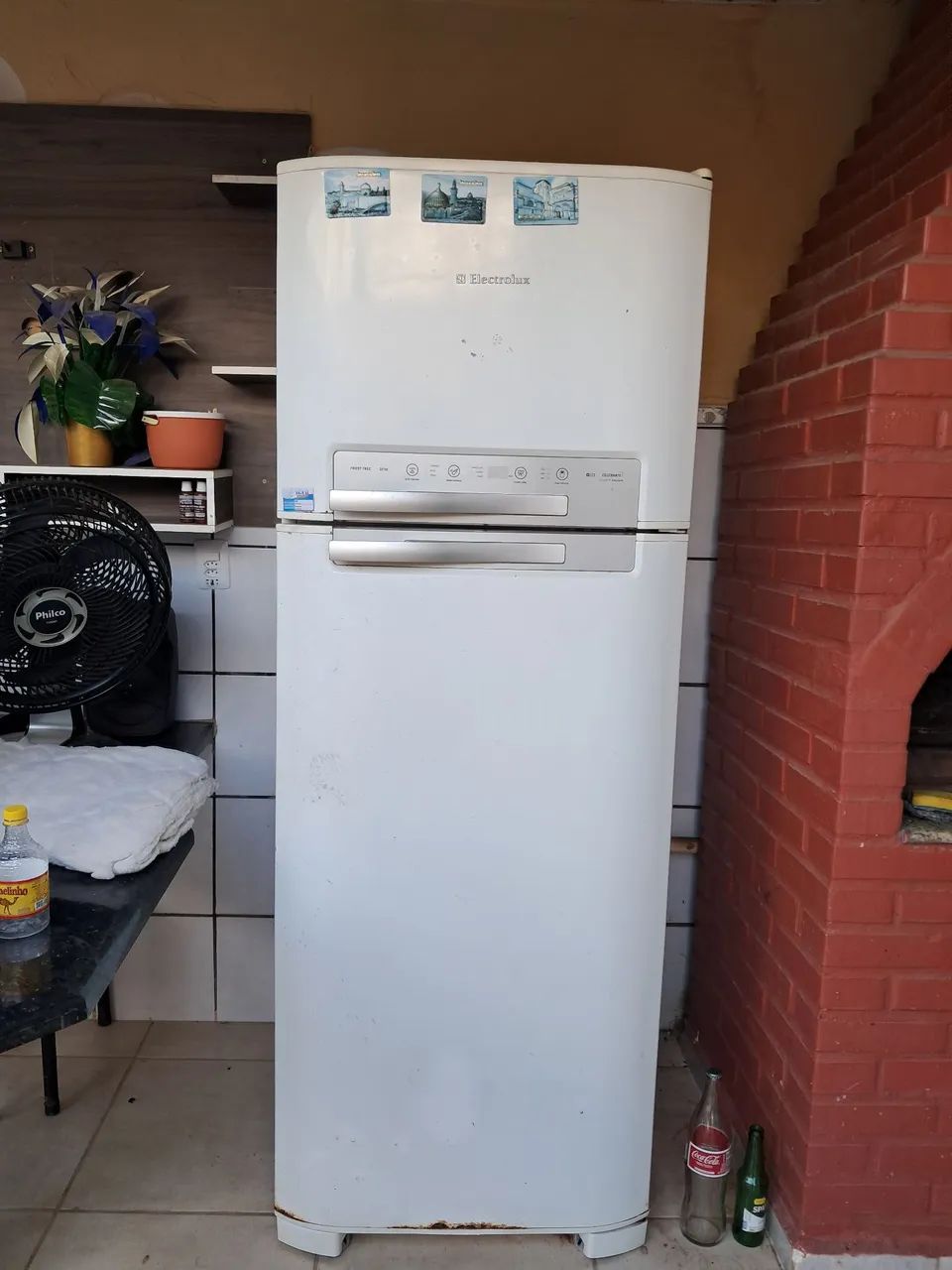 GELADEIRA COM (AVARIA)