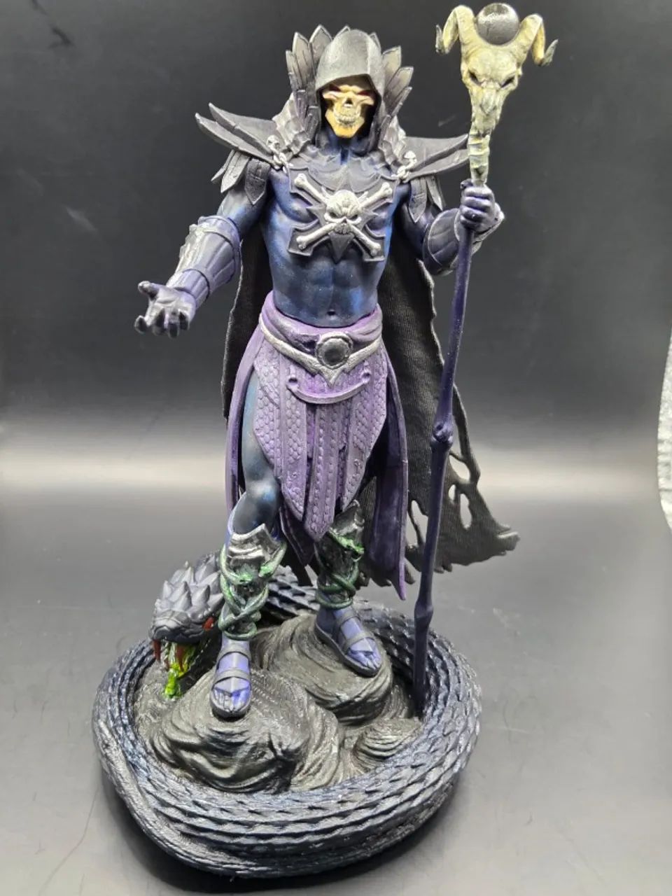 Boneco Esqueleto He-man Mestres Do Universo Colecionaveis 