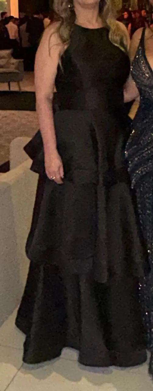 Vestido Zimbeline Preto 42 - Foto 4